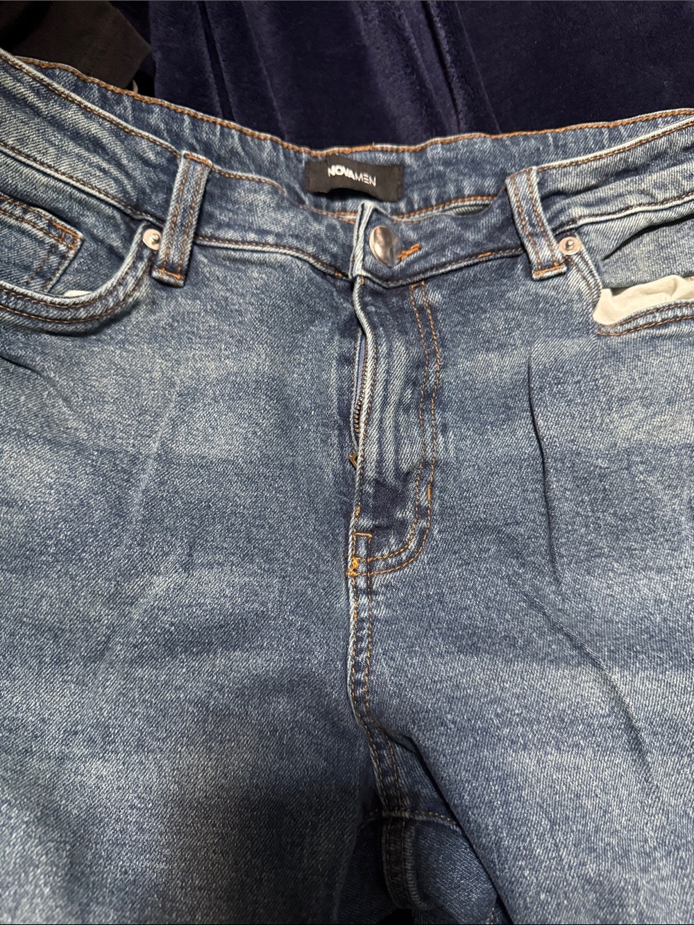 Fashion Nova Men's Blue Denim Jeans